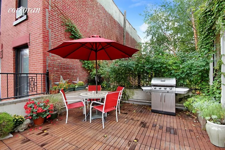 New York City Real Estate | View 519 6th Avenue | Deck off the kitchen | View 3