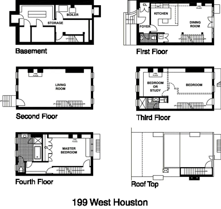 199 West Houston Street | floorplan | View 10