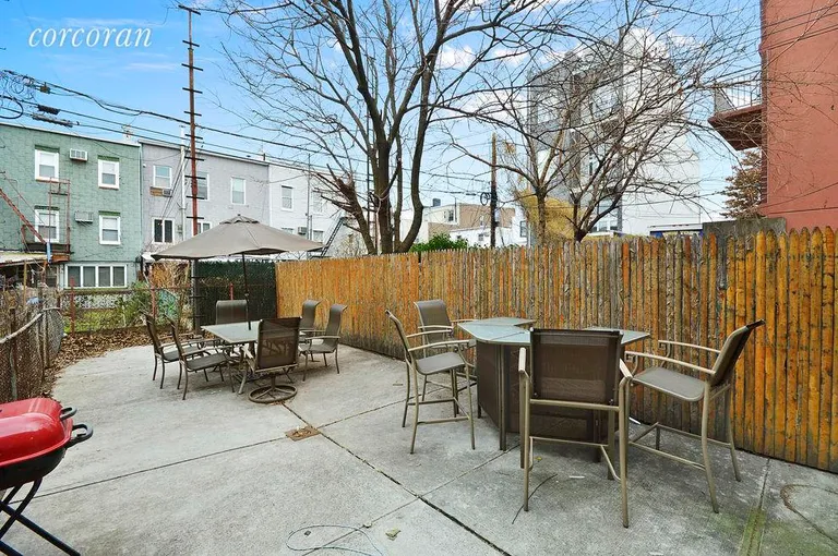 New York City Real Estate | View 185 A Powers Street | Garden | View 4