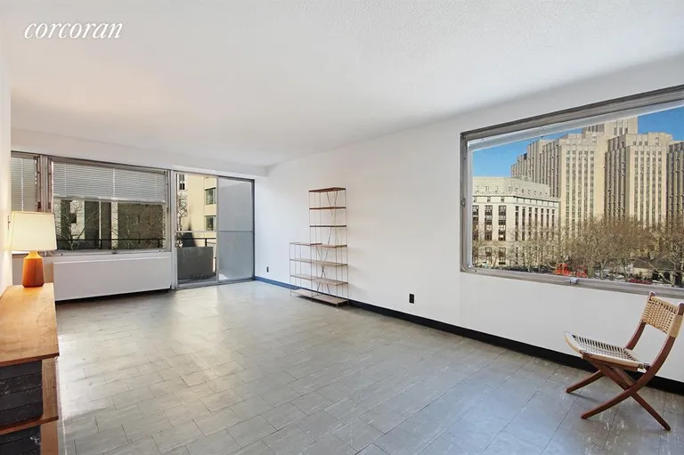 New York City Real Estate | View 180 Park Row, 5C | 1 Bed, 1 Bath | View 1