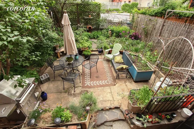 New York City Real Estate | View 680 Dean Street | Gorgeous south-facing garden... | View 10