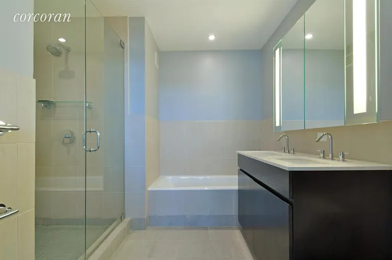 New York City Real Estate | View 1 NORTHSIDE PIERS, 3B | Bathroom | View 9