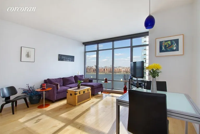 New York City Real Estate | View 1 NORTHSIDE PIERS, 17C | 1 Bed, 1 Bath | View 1
