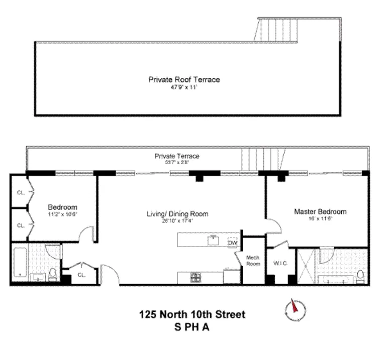 125 North 10th Street, SPHA | floorplan | View 12