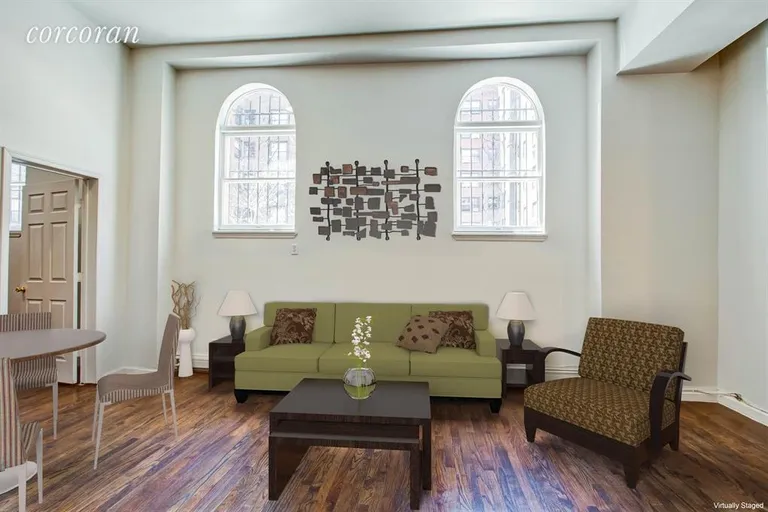 New York City Real Estate | View 157 Waverly Avenue, 1C | Living Room | View 2