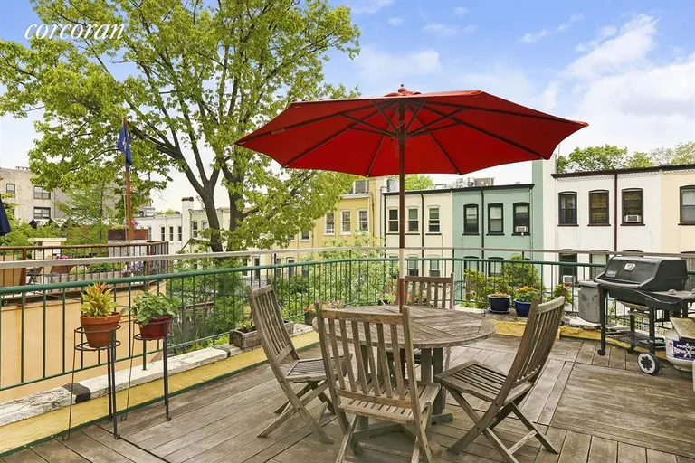 New York City Real Estate | View 577 5th Street | Deck | View 7