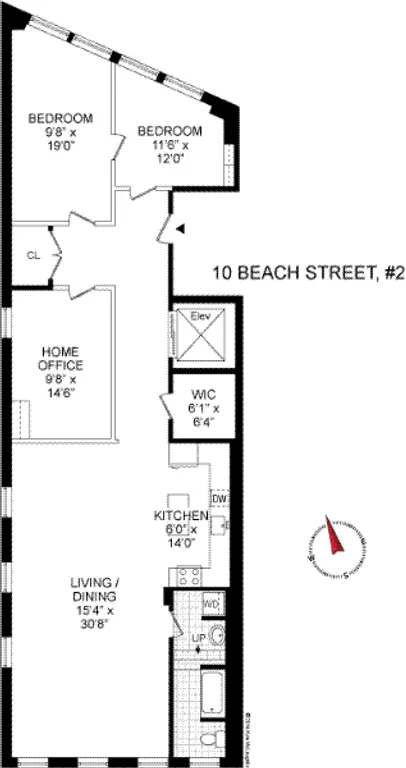 10 Beach Street, 2 | floorplan | View 8