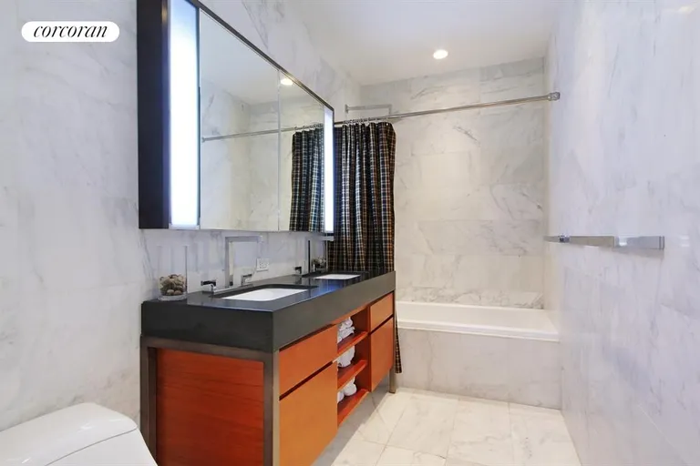 New York City Real Estate | View 75 Wall Street, 30K | Master Bathroom | View 3