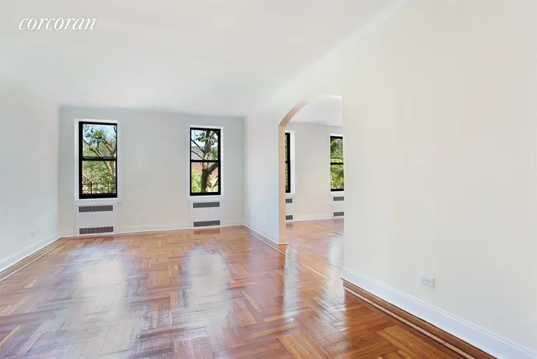 New York City Real Estate | View 960 Sterling Place, 2C | Living Room / Dining Room | View 2