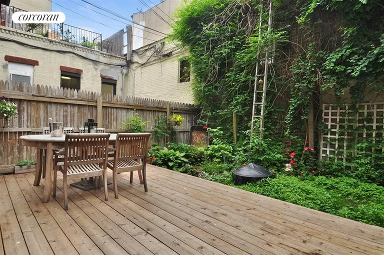 New York City Real Estate | View 71 Woodhull Street | Back Yard | View 11