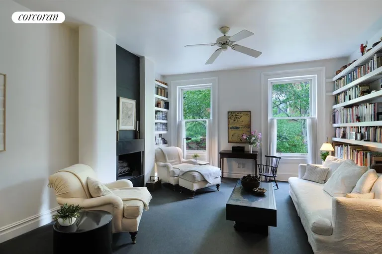 New York City Real Estate | View 160 East 93rd Street | Expansive living room with high 9'6" ceiling | View 3