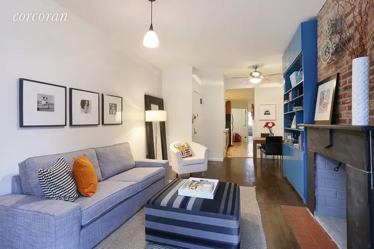 New York City Real Estate | View 130 Saint Marks Place, 2R | 1.5 Beds, 1 Bath | View 1