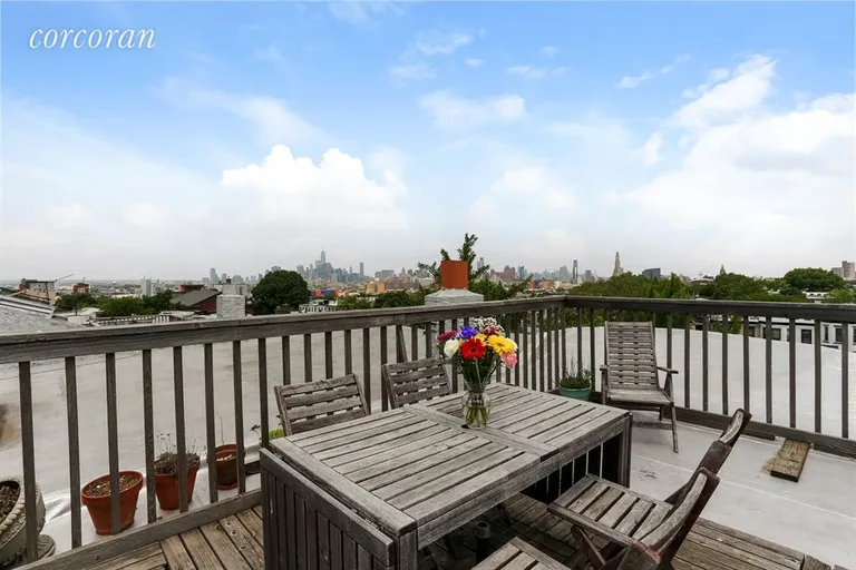 New York City Real Estate | View 396 8th Street, 4R | Roof Deck | View 7