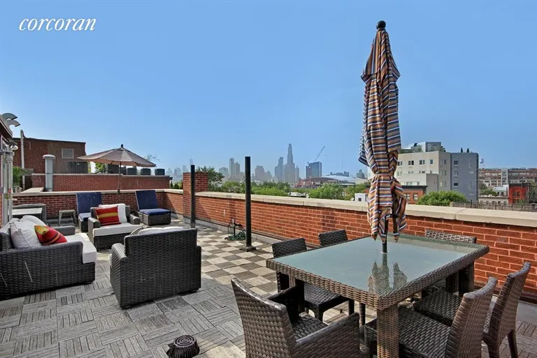 New York City Real Estate | View 133 Sterling Place, 4G | Roof Deck | View 6