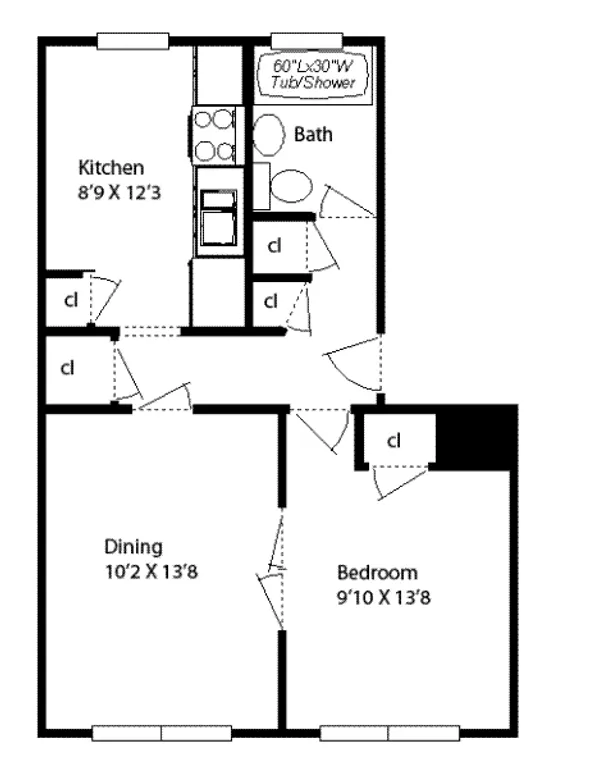 655 41st Street, 1B | floorplan | View 6