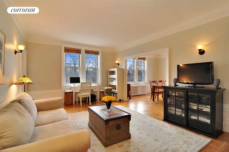 New York City Real Estate | View 125 Prospect Park West, 2B | 2 Beds, 1 Bath | View 1