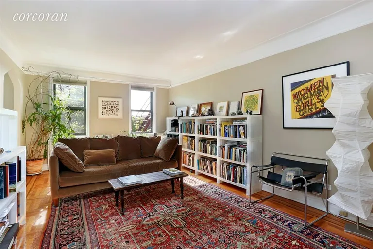 New York City Real Estate | View 385 Argyle Road, 5F | Living Room | View 2