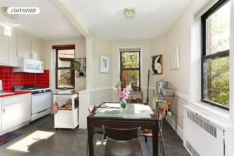 New York City Real Estate | View 385 Argyle Road, 5F | Dining Room | View 4