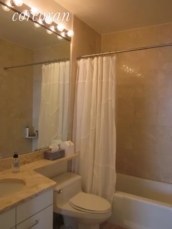 New York City Real Estate | View 301 West 57th Street, 44E | Master Bathroom | View 6
