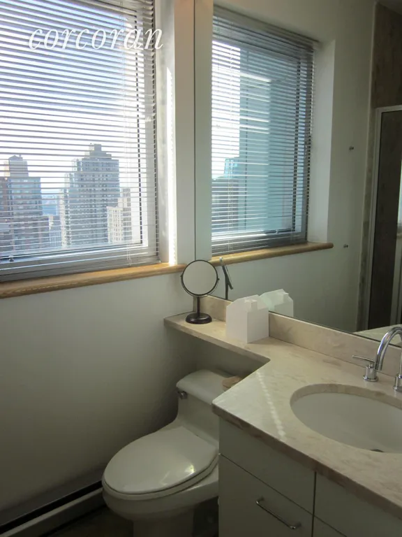 New York City Real Estate | View 301 West 57th Street, 44E | Second Full Bathroom | View 7