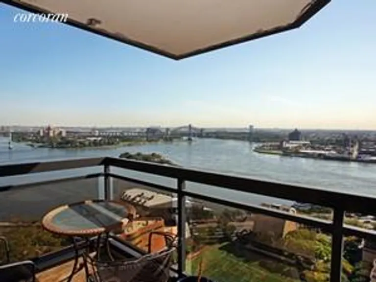 New York City Real Estate | View 1725 York Avenue, 30CD | Sweeping river views | View 2