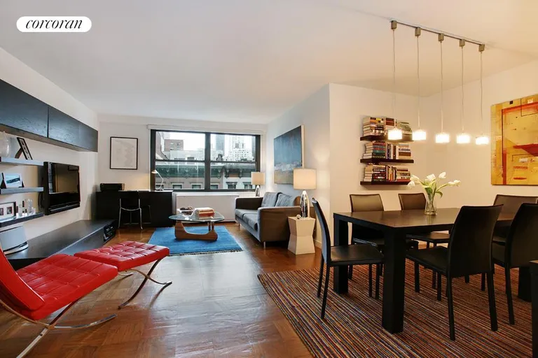 New York City Real Estate | View 225 East 57th Street, 6L | Spacious Living/Dining | View 2