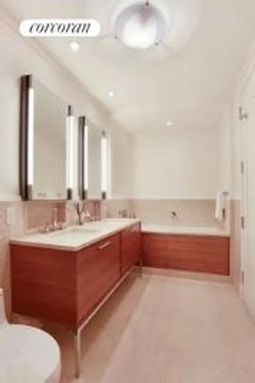 New York City Real Estate | View 177 Ninth Avenue, 5G | Master Bath w/Tub and Shower | View 3