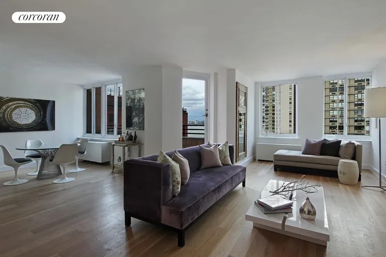 New York City Real Estate | View 333 Rector Place, PH1W | 1 Bed, 1 Bath | View 1