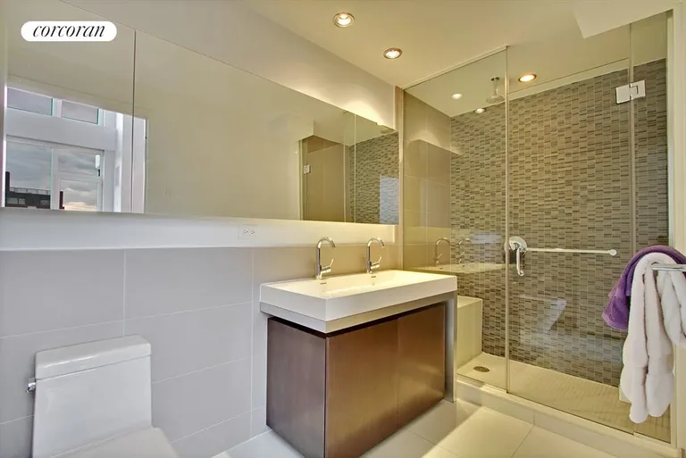 New York City Real Estate | View 214 North 11th Street, 6U | Master Bathroom | View 4