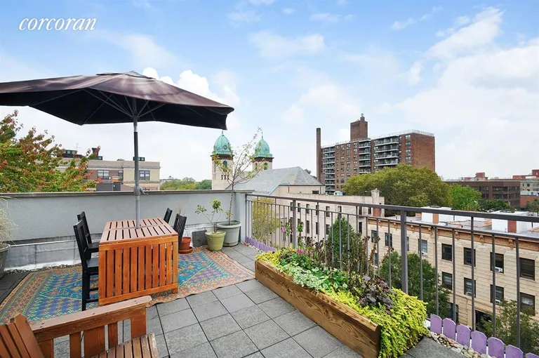 New York City Real Estate | View 580 Sterling Place, 2A | Terrace | View 4