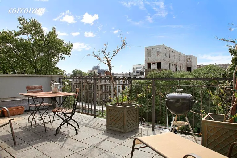 New York City Real Estate | View 580 Sterling Place, PHB | Huge private terrace + balcony on 1st level | View 2