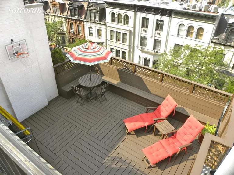 New York City Real Estate | View 120 West 80th Street, 4 | Roof Terrace | View 7