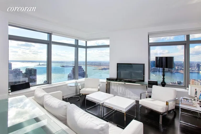 New York City Real Estate | View 123 Washington Street, 43A | 1 Bed, 1 Bath | View 1