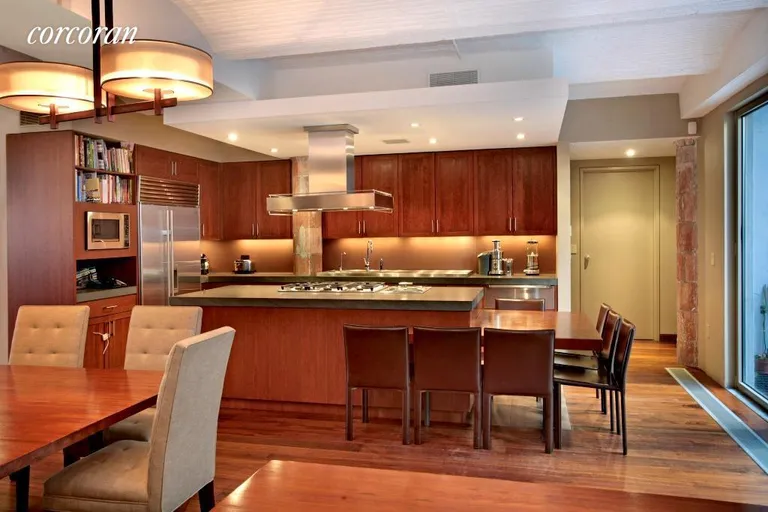 New York City Real Estate | View 21 Jay Street, 4E | Beautiful Chefs Kitchen with Built in Eating Area! | View 5