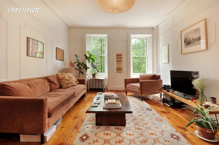 New York City Real Estate | View 781 Union Street, 2F | Living Room | View 2