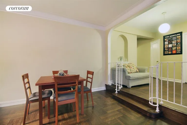 New York City Real Estate | View 225 West 25th Street, 1E | Huge gallery and step-down to living/dining | View 3