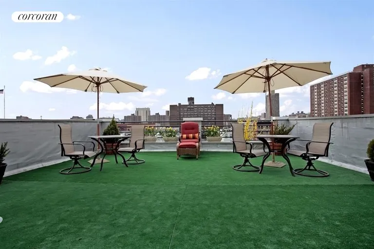New York City Real Estate | View 239 West 135th Street, 6B | Roof | View 9