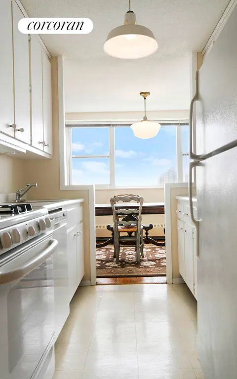 New York City Real Estate | View 75 Henry Street, 25H | Pass-Through Kitchen | View 5