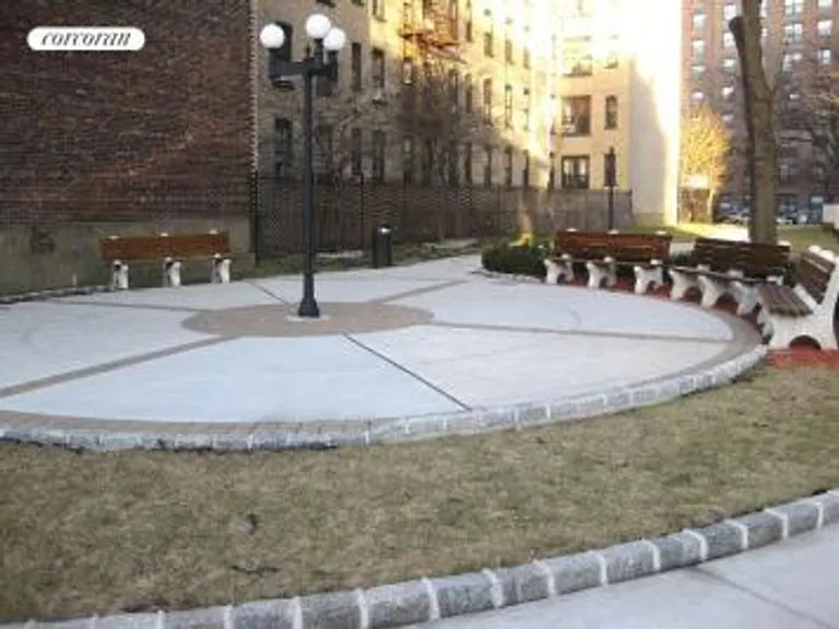 New York City Real Estate | View 210 Clinton Avenue, 3D | common courtyard | View 9