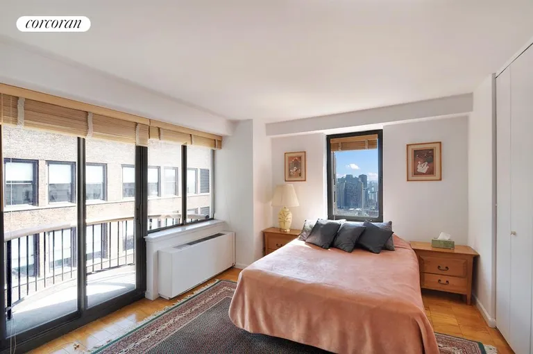 New York City Real Estate | View 45 East 25th Street, 29C | 2nd Bedroom has a private balcony! | View 6