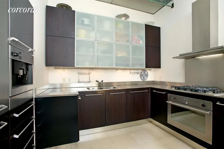 New York City Real Estate | View 196 Sixth Avenue, 4-5B | Sleek chef's kitchen | View 3