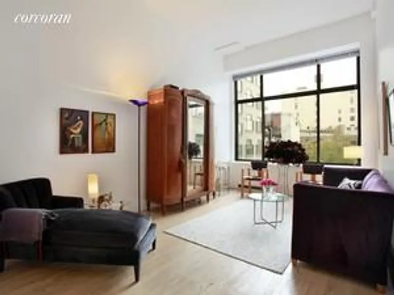 New York City Real Estate | View 77 Bleecker Street, 617 | Living Room | View 2