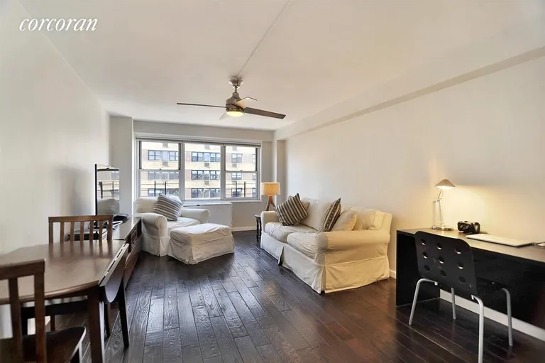 New York City Real Estate | View 301 East 75th Street, 12A | West facing Living Room perfect for entertaining | View 2