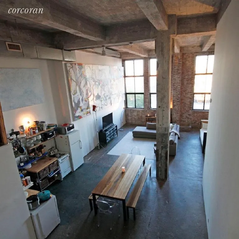 New York City Real Estate | View 330 WYTHE AVENUE, 4F | 30' Ceilings | View 3