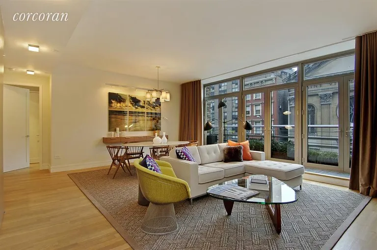 New York City Real Estate | View 124 West 23rd Street, 10A | 2 Beds, 2 Baths | View 1