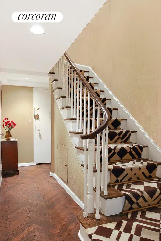 New York City Real Estate | View 15 East 91st Street, 3-4C | Staircase in Front Hall | View 3