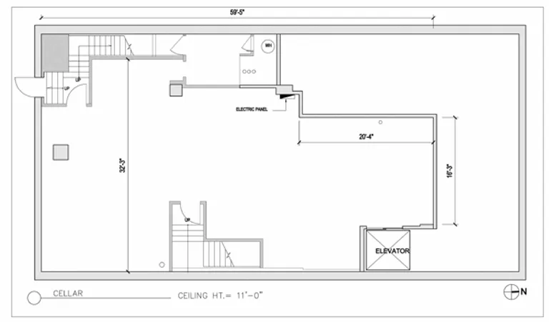 110 West 25th Street, COMMERCIAL | floorplan | View 2