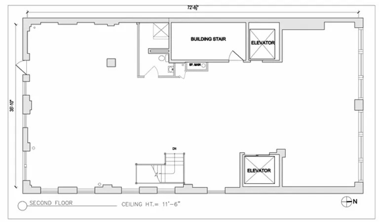 110 West 25th Street, COMMERCIAL | floorplan | View 4