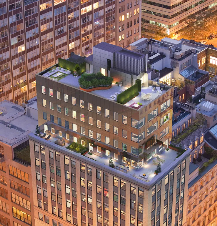 New York City Real Estate | View 37 Warren Street, PH B | 3 Beds, 4 Baths | View 1