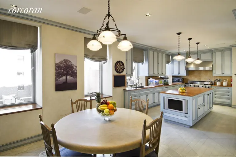 New York City Real Estate | View 39 East 79th Street, 8-9 | Windowed Eat-in Kitchen | View 6
